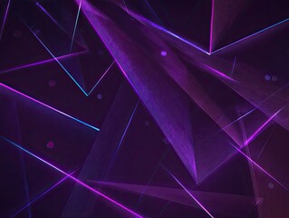 An abstract background of geometric light streaks in purple, blue, and pink hues