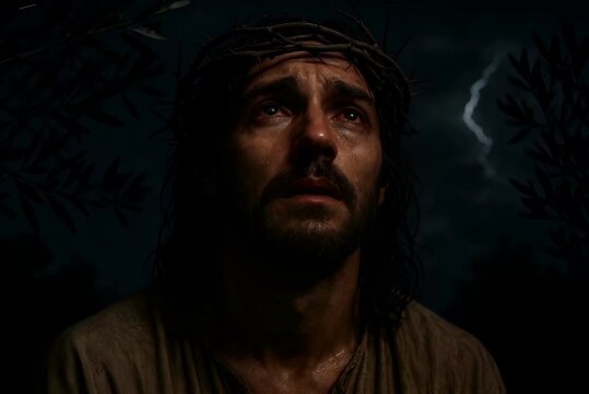 The Garden of Gethsemane, Sweat Like Blood, Prayers Like Thunder in the Night