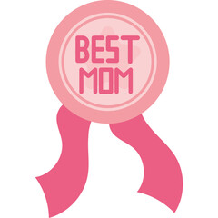 Mothers Day Medal Illustration