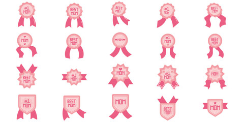 Mothers Day Medal Illustration