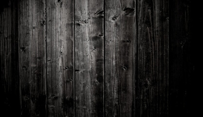 Holz Hintergrund mit alten schwarzen Brettern