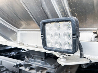 Truck side spotlights for lighting applications on the side © Suchin