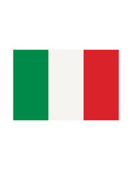 Fototapeta premium Italian and Irish national flag vector illustration