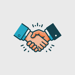 handshake between two businessmen