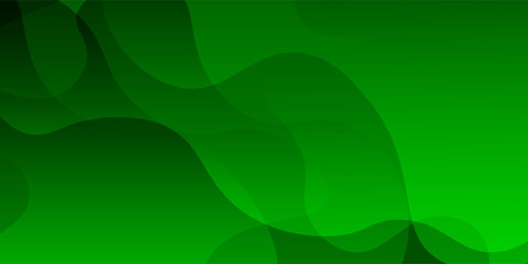 Colorful liquid and geometric background with fluid gradient shapes. abstract liquid green background.