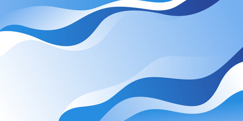 Abstract modern blue liquid wave background, smooth fluid gradient design, minimal dynamic wallpaper for web, landing pages, templates, banners, presentations, and more