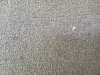 Dark Gray Rough Felt Fabric Carpet Texture