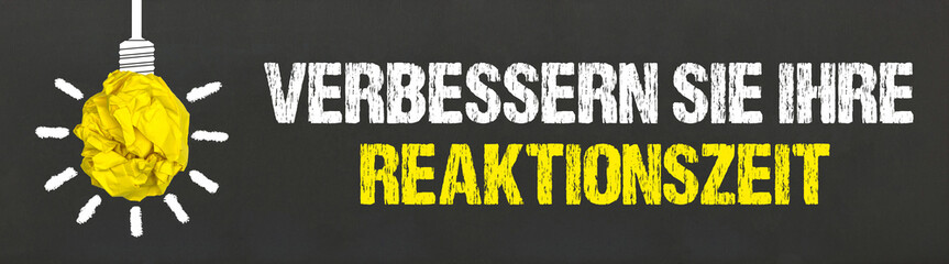 Verbessern Sie Ihre Reaktionszeit