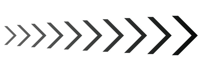 colorful dynamic arrow vector illustration. Abstract blue road moving dynamic symbols. Road lines arrow zigzag chevron speeds flat style. background. Dynamic moving arrow symbol. Arrow road sign arrow