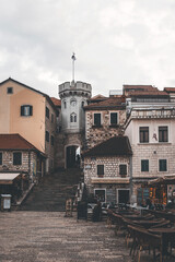 Obraz premium herceg novi square view in montenegro