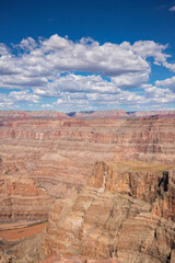 Grand Canyon Overlook with Layered Cliffs