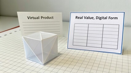 Virtual Product Conceptualization with Clear 3D Shape and Informative Display Cards for Marketing and Presentation Insights