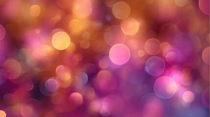 Obraz premium Abstract background of blurred colourful bokeh lights
