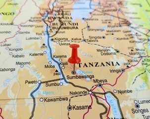 View of Sumbawanga, is a city located in western Tanzania. It is the capital of Rukwa Region, on a...