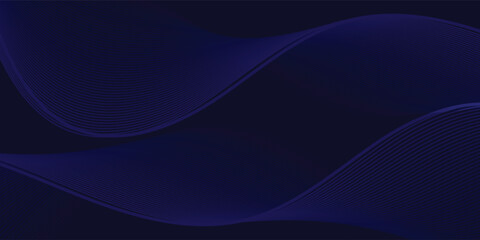 Premium background design with diagonal dark blue line pattern. Vector template for digital luxury banner, invitation, voucher, certificate. abstract wavy lines background.
