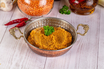 Indian cuisine - Lentil vegan dal