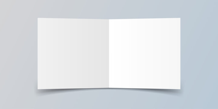 White business card icon in flat style. Blank template vector illustration on isolated background. Sticker, sheet, label, banner sign business concept. - Powered by Adobe