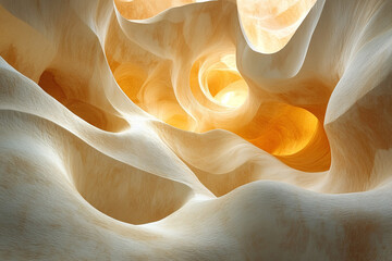 Desert sand dunes, sculpted by time and wind, showcase nature raw beauty in a breathtaking display of shifting landscapes