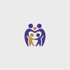 family icon vector illustration