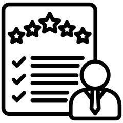 Accountability Mini Illustration Icon. Use For Modern Concept, Print, Ui, Ux Kit, Web And App Development. Vector Related To Business Finance, Management And More