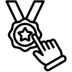 Appreciation Mini Illustration Icon. Use For Modern Concept, Print, Ui, Ux Kit, Web And App Development. Vector Related To Business Finance, Management And More