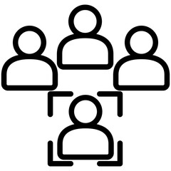 Client Focus Mini Illustration Icon. Use For Modern Concept, Print, Ui, Ux Kit, Web And App Development. Vector Related To Business Finance, Management And More