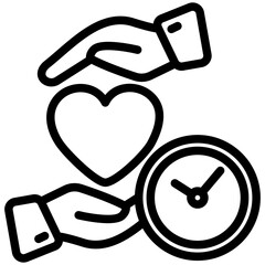 Patience Mini Illustration Icon. Use For Modern Concept, Print, Ui, Ux Kit, Web And App Development. Vector Related To Business Finance, Management And More