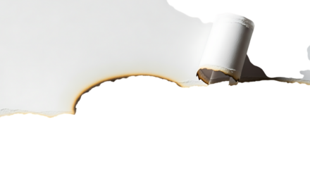 burn paper texture piece torn and burned edge