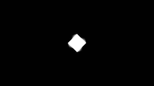Looping Loading Rhombus Animation With Dynamic Progress.