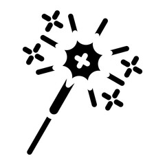 sparkler icon vector