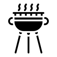 barbeque icon vector