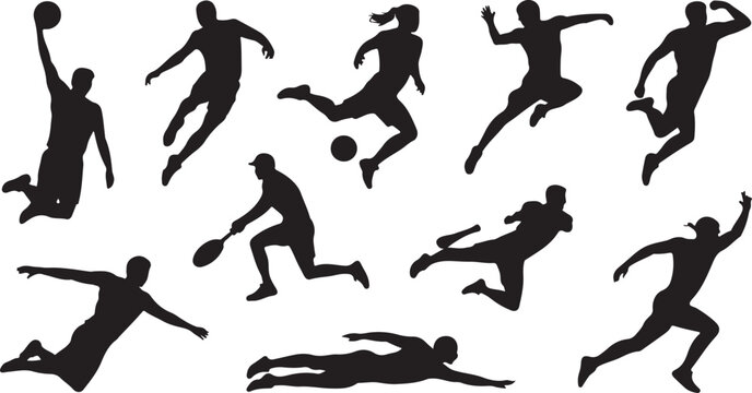 Abstract geometric composition with vibrant color palette and bold typography elements