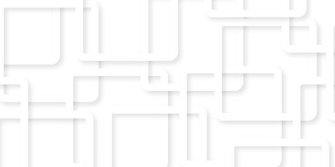 Abstract luxury geometric random lines triangle and square shape in white paper background. Modern seamless technology paper concept backdrop line white background.	