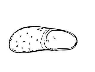 Vector illustration of a shoes 