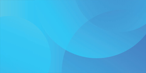 Abstract background blue with dynamic circle shape elements. Trendy and modern geometric gradient background. Vector Illustration