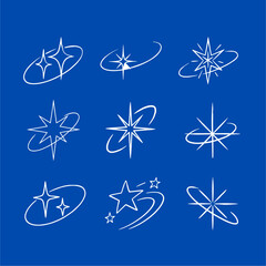 Star Logo, Sparkle Emblem Design, Cosmic Streetwear Logo, Celestial Branding Symbol, Galaxy Inspired Icon, Minimal Astral Logo, Futuristic Street Fashion Mark, Shining Star Vector Design