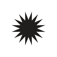 vector illustration of a star