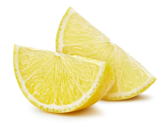 Lemon isolated on white background
