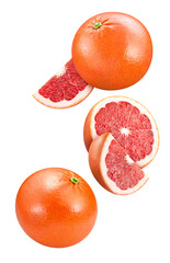 Grapefruit isolated on white background
