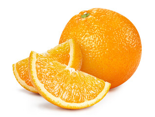 Orange isolated on white background