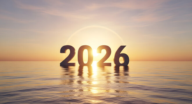Dawn of 2026Perfect for: Inspirational greeting cards, new year campaigns
