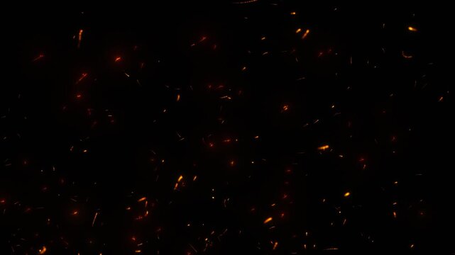 alpha Sparks flew in all directions