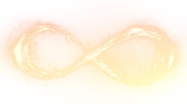 Forever 8 PNG continuous abstract line icon.