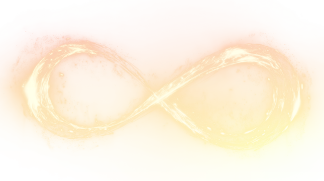 Forever 8 PNG continuous abstract line icon.