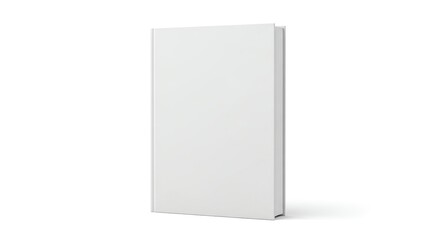 White book with transparent background