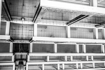 Architectural Lines and Shadows 