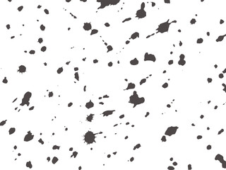 Fototapeta premium Dark splatters abstract pattern texture vector