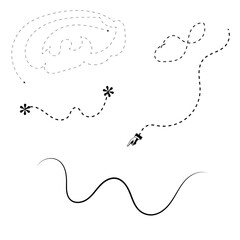 vector illustration of a map of the world