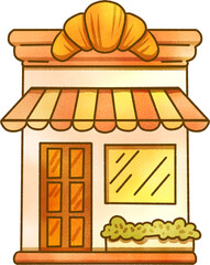 Bakery Shop Illustration