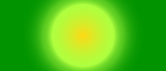 abstract light and dark green background with glowing circles